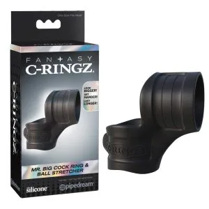 Inel pentru erectie si testicule MR. BIG din silicon, set 2 inele 3.4 cm si 3 cm, cu lubrifiant si solutie curatare Inel pentru erectie si testicule MR. BIG din silicon, set 2 inele 3.4 cm si 3 cm, cu lubrifiant si solutie curatare
