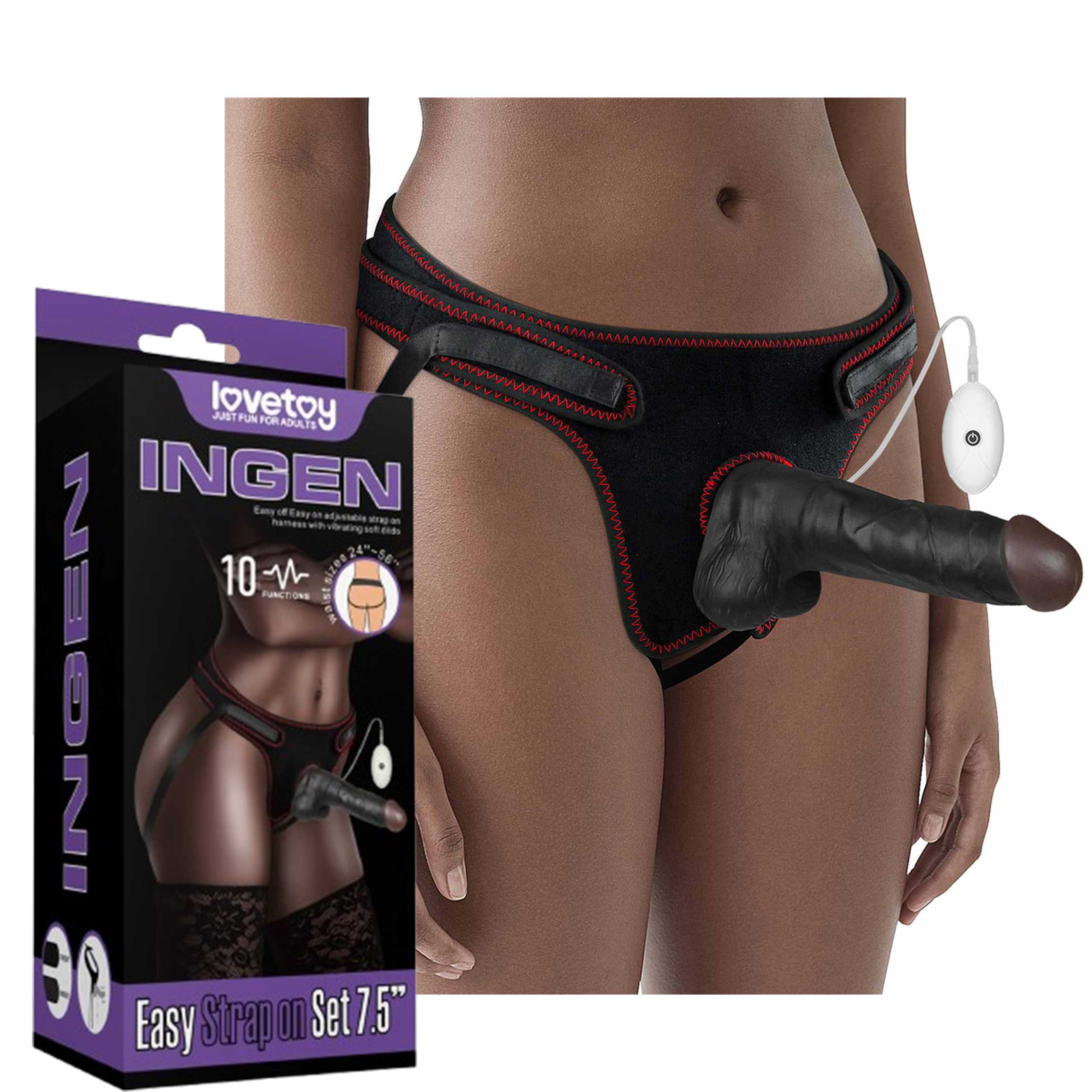 Strap-on cu vibrator realist detasabil, ventuza, telecomanda cu fir, 20 cm, rezistent la apa, curea ajustabila 60–140 cm Strap-on cu vibrator realist detasabil, ventuza, telecomanda cu fir, 20 cm, rezistent la apa, curea ajustabila 60–140 cm