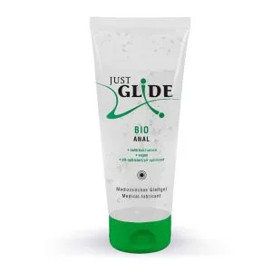 Lubrifiant pe Baza de Apa pentru Sex Anal Just Glide Anal Bio Vegan, 200ml Lubrifiant pe Baza de Apa pentru Sex Anal Just Glide Anal Bio Vegan, 200ml