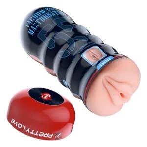 Masturbator Pretty Love Vacuum Cup Vagina, 18 cm, TPE moale, control vacuum, carcasa eleganta, reutilizabil, bestseller