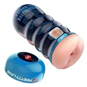 Masturbator Pretty Love Vacuum Cup Anus, 18 cm, TPE moale, cu funcție de vid, carcasă elegantă, reutilizabil