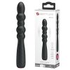 Vibrator Reîncărcabil Pretty Love Monroe Negru, 12 Funcții, Silicon, 18.5 cm