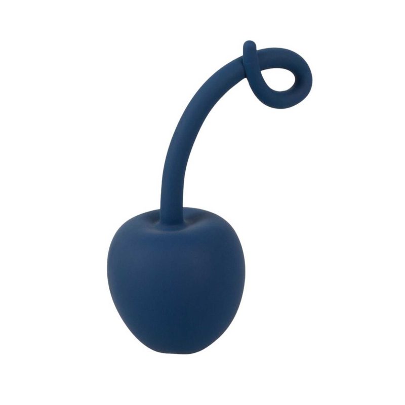 Bila vaginala Magic Shiver Mar, silicon moale catifelat, 56 g, antrenament pelvin, albastru, 11.5 cm