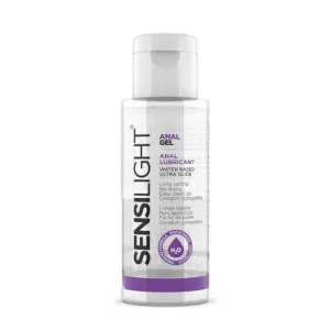 Lubrifiant anal pe bază de apă, long-lasting, compatibil cu prezervative – Sensilight Analgel 30ml