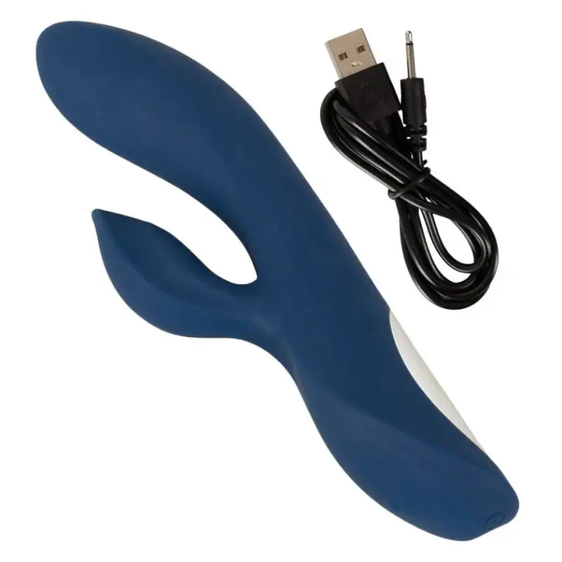 Vibrator Rabbit Magic Shiver Reîncărcabil – 2 Motoare, 10 Moduri Vibrație, 20cm - imagine 4