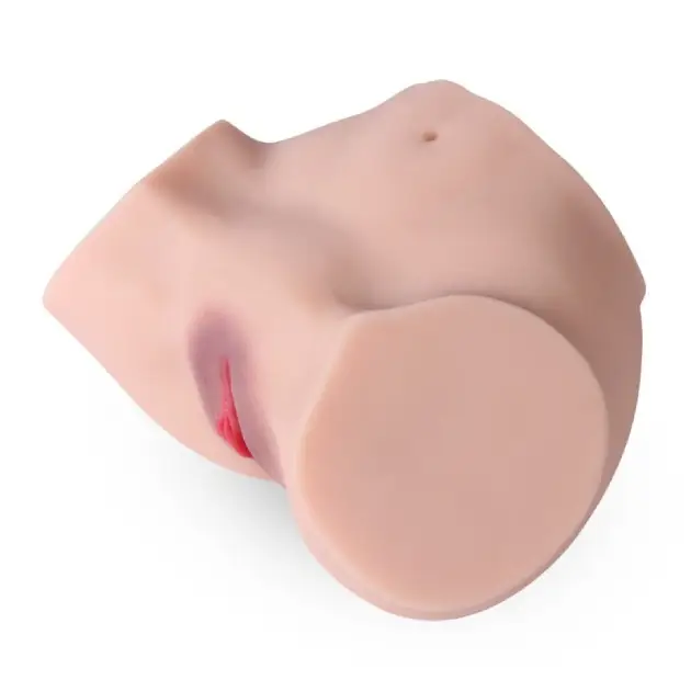 Masturbator Fannie Ass XISE din TPE moale, 32 x 18 cm, cu doua canale texturate