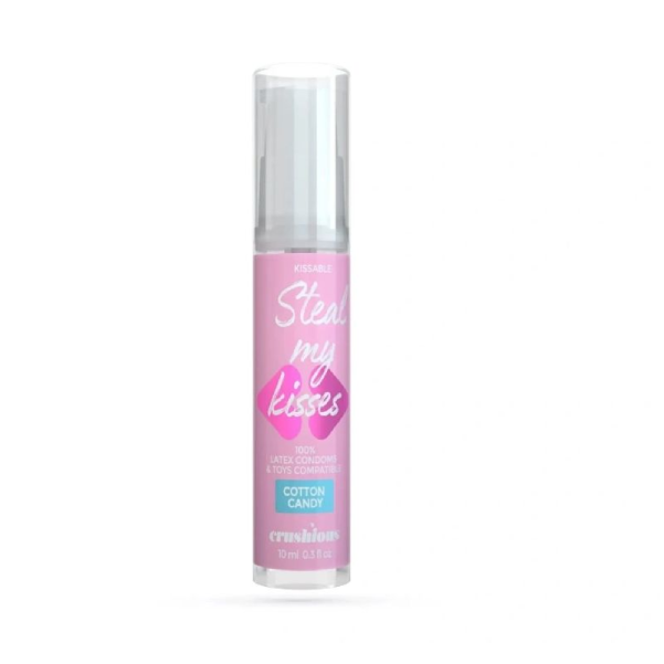 Lubrifiant cu aroma de vata pe bat Steal My Kisses pe baza de apa, flacon 10 ml
