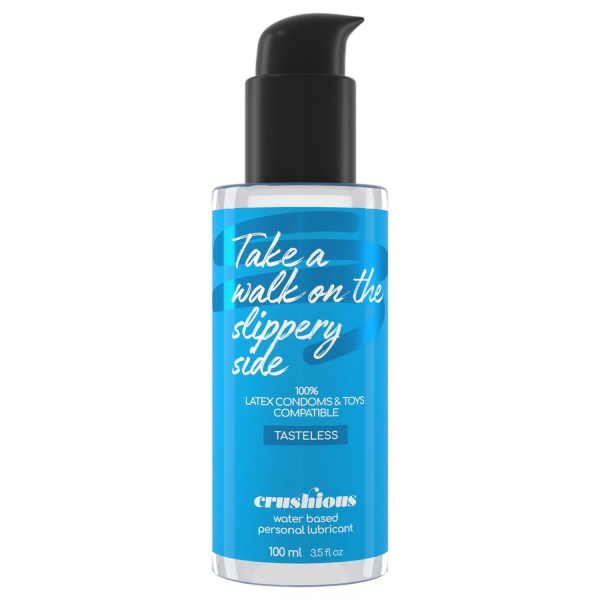 Lubrifiant pe baza de apa Crushious transparent, neutru, flacon 100 ml