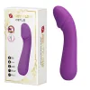 Vibrator pentru punctul G Pretty Love Cetus din silicon moale si flexibil, cu cap curbat
