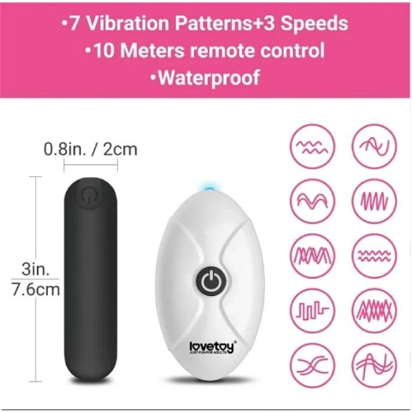 Chilot Vibrator cu Telecomanda SLUT, Glont Reincarcabil, 10 Moduri, Raza 10 m, Bikini cu Imprimeu, M_L (3)