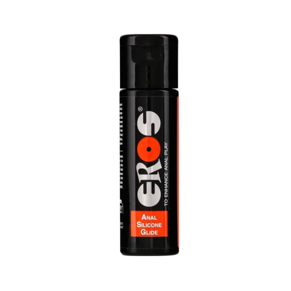 Lubrifiant anal Eros pe baza de silicon, medical si hipoalergenic, flacon de 30 ml